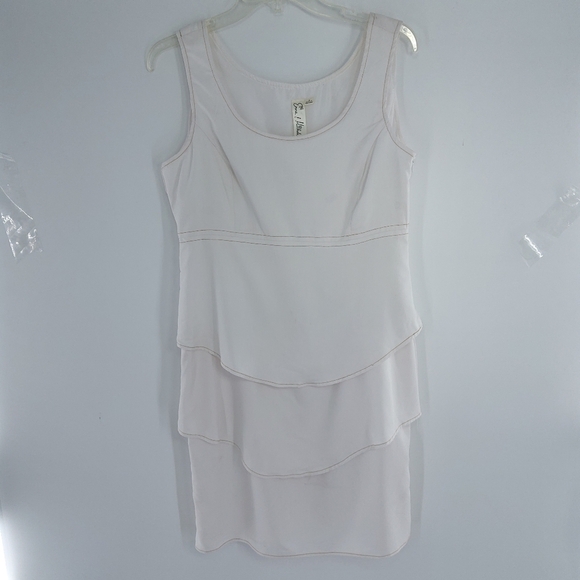 EMMA & MICHELLE LAYERED SLEEVELESS DRESS 8 - Picture 1 of 6